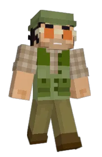 Front of The3DiscoSpider's skin
