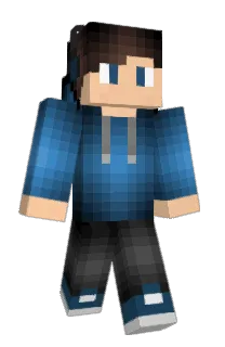 Front of Bleyy's skin