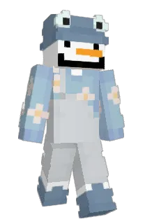 Front of MerryBlooshie's skin