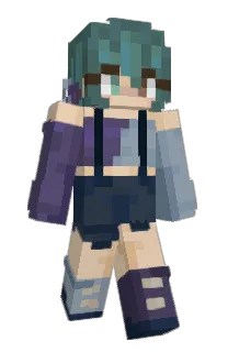 Front of vanillaleaf's skin