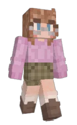 careys pink and blossom Minecraft skin — Slim model
