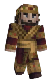 Front of Hagrast's skin