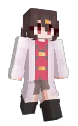 prim and vista white Minecraft skin — Slim model — first worn by Evernight_07th