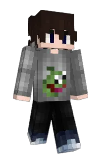 Front of Minecraft skin