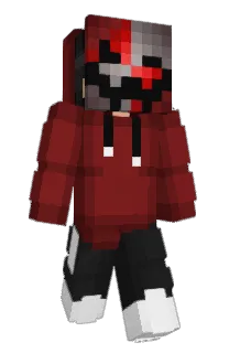 Front of SpacePierce's skin