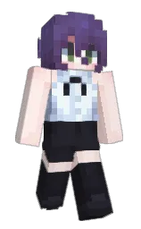 baltic sea and fair pink Minecraft skin — Slim model