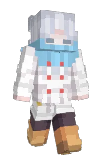 Front of Yxvu's skin