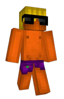 Front of ZZZAC's skin