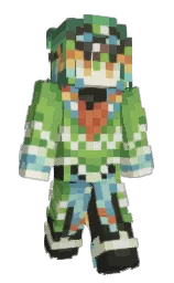 Lezaza's Minecraft skin wearing the Pan cape
