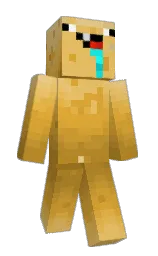 Amplifiedd_'s Minecraft skin wearing the Menace cape