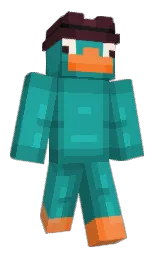 elm and eastern blue Minecraft skin — Classic model