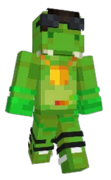 olive drab and vida loca Minecraft skin — Classic model