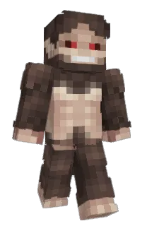 Front of Drahco's skin