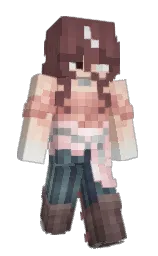 Slim Minecraft skin