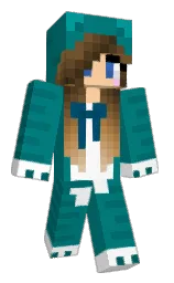 Slim Minecraft skin