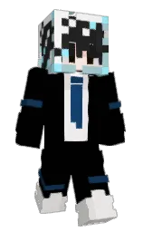 ztglass's Minecraft skin wearing the Menace cape
