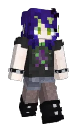 Hiyoresu's Minecraft skin wearing the Zombie Horse cape