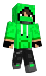 malachite and cod gray Minecraft skin — Classic model — first worn by Jps_YTB