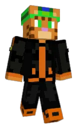 black and rangoon green Minecraft skin — Classic model