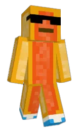 Borring's Minecraft skin wearing the Migrator cape