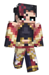 Front of AkenoSama's skin