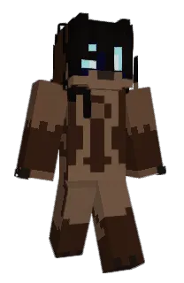 Front of Mitziko's skin
