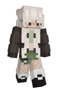 Front of Fybille's skin
