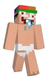 d4vvy1's Minecraft skin wearing the Pan cape