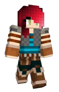 Front of Minecraft skin