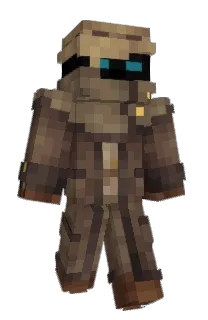 Front of Gharth's skin