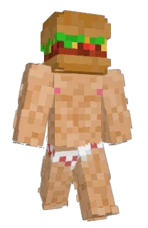 Front of BurgerSyndrom's skin
