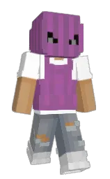 PvPPofka's Minecraft skin wearing the Migrator cape