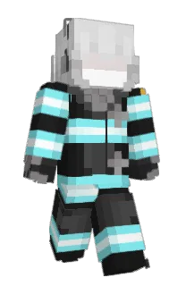 Front of nwme's skin