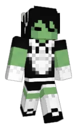Slim Minecraft skin