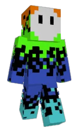 M3gamichi's Minecraft skin wearing the Zombie Horse cape