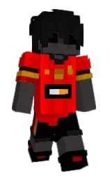 MichieOwnsMe's Minecraft skin wearing the Hero cape