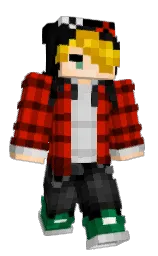 KreekCraft's Minecraft skin wearing the MineCon 2013 cape
