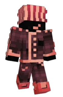 Front of Burrasaurs's skin