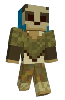 Front of Jaxbyte's skin