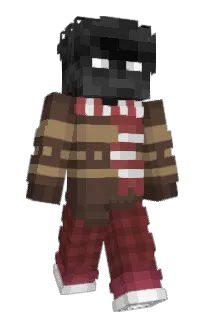 Front of Griantje's skin