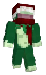 Airrbag's Minecraft skin wearing the Common cape