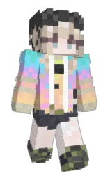 tundora and vanilla Minecraft skin — Slim model — first worn by IntelCHN