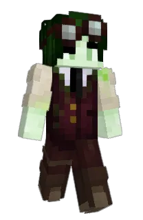 Front of Dryptin's skin