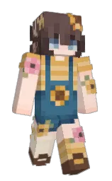 Slim Minecraft skin