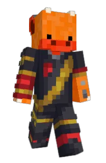 Front of Straxzilla's skin