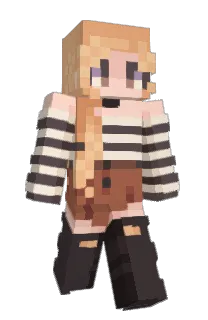 Front of hazelcomb's skin