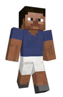 Front of Minecraft skin