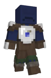 Front of Minecraft skin