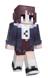 Fruit_Cloud's Minecraft skin wearing the Cherry Blossom cape