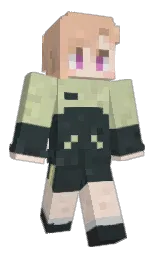 outer space and cashmere Minecraft skin — Classic model — first worn by QianMo_VvV